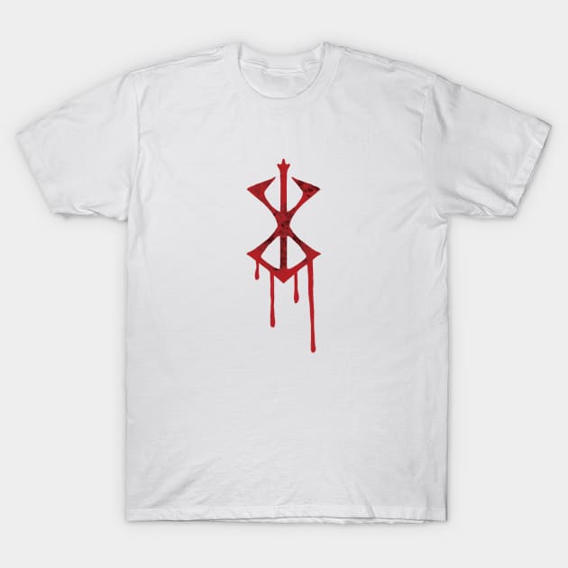 Berserker Symbol T-Shirt by NineWorldsDesign